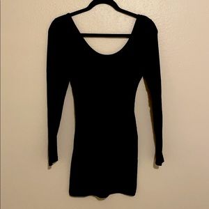 OG American Apparel Low Back Long Sleeve Dress